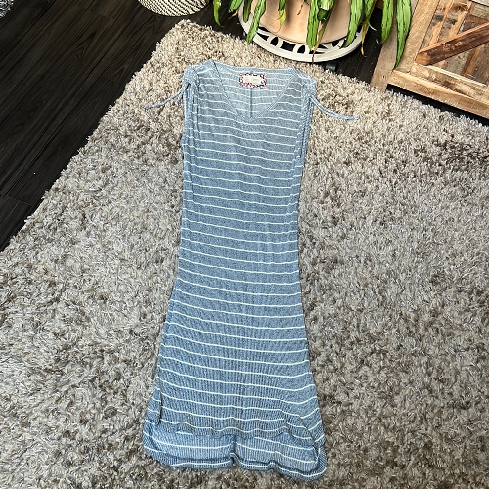 Anthropology dress stripped can